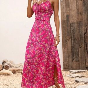 Floral, All Over Print dress